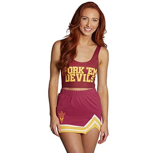 Image of Lojobands Women's College Gameday Outfit Tank Top Tailgate Crop Top One Size Fits Most