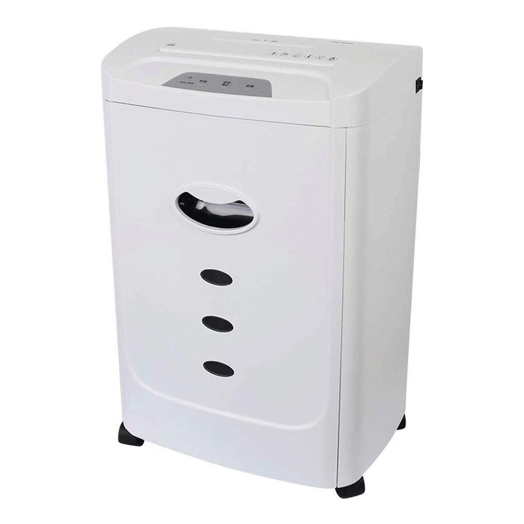 Trituradora eléctrica Oficina de Alta Seguridad Micro-Corte de Papel del CD Tarjeta de crédito Shredder con 1,8 galones grande Bote de Basura de la Capacidad y la Ventana Transparente