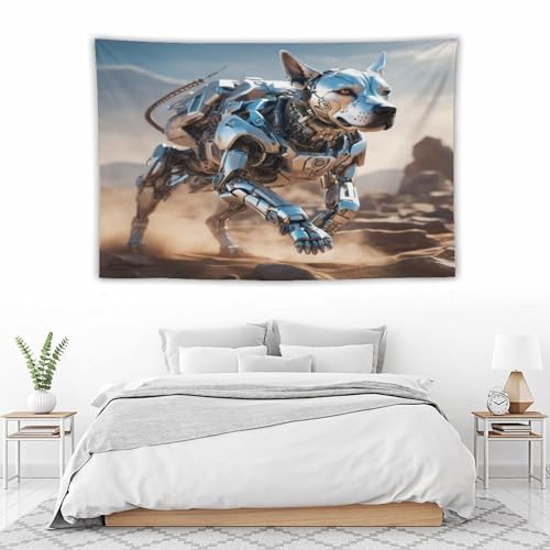 Tenture murale suspendue avec impression 3D de grand format 150x230cm