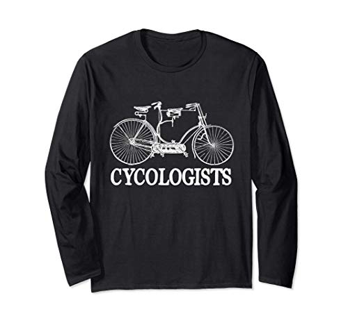 Cycologists Cycling Cyclist Bicycle Tandem Bike Ride - Funny Long Sleeve T-Shirt