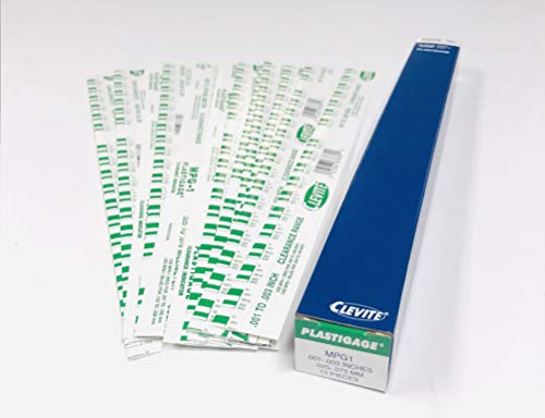 Plastigauge Plastigage Green .001-.003 Rod & Main Bearing Clearance 12/Pack (.001-.003)