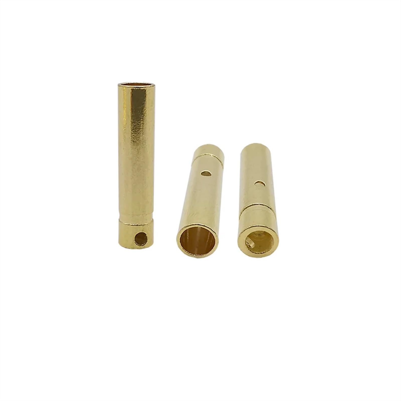 2/5/10/20 Paires 2mm 3mm 3.5mm 4mm RC Batterie Balle fiche Banane mâle Femelle Balle connecteur Banane plaqué Or(4.0mm,20Pair)