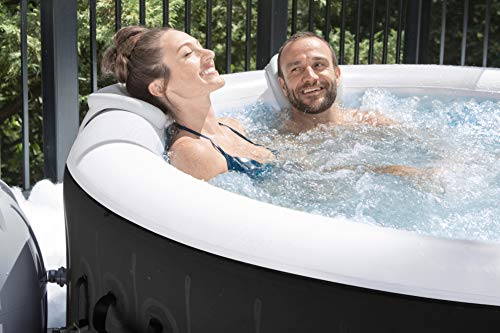 Bestway Lay-Z-Spa Whirlpool Miami AirJet aufblasbarer, rund, 180 x 66 cm, 2-4 Personen, schwarz - 22