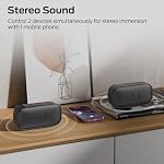 Monster S150 Haut-parleur, Bluetooth fort 5.4, IPX7 Haut-parleur sans fil étanche, connexion Sulti-Channel de soutien, HD Appel mains libres, haut-parleurs Bluetooth de conception compacte