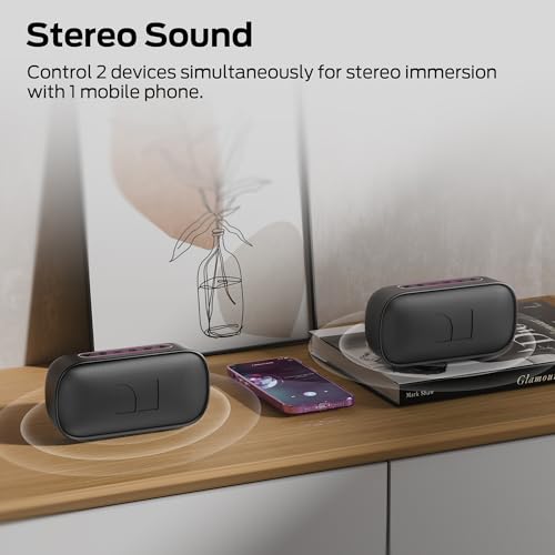 Image of Monster S150 Speaker, Strong Bluetooth 5.4, IPX7 Waterproof Wireless Speaker, Support Sulti-Channel Connection, HD Hands-Free Calling