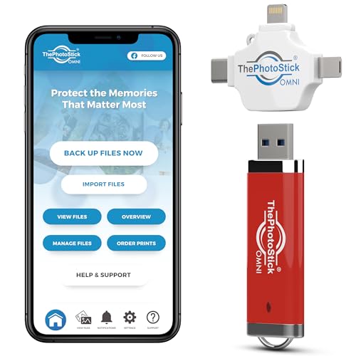 Thephotostick ® Omni 512Gb + Protective Case | Secure Photo & Video Backup And Transfer thumb #1