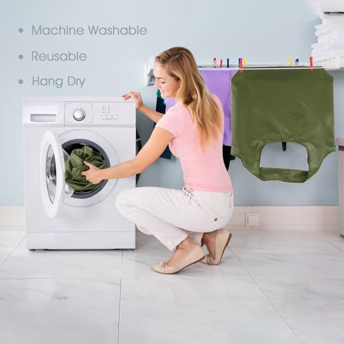 Image of BeeGreen Rolled Up Grocery Bags Reusable Shopping Bags Foldable for Groceries