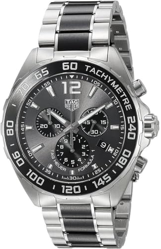 TAG Heuer Formula 1 Chronograph Anthracite Grey Dial Men's Watch CAZ1011.BA0843