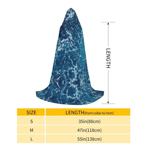 Cape à capuche costume médiéval confortable pour éviter les déguisements étouffants