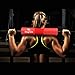 Squat Pad, Barbell Pad, Foam Sponge Pad, Squat Bar Neck Pad, Training Weightlifting Cushion Women & Men for Lunges, Squats and Hip Thrusts (Red)