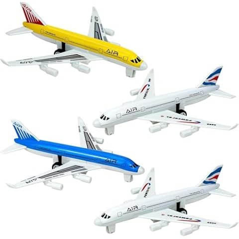 Pull Back Metal Airplane Toys for Kids Cover