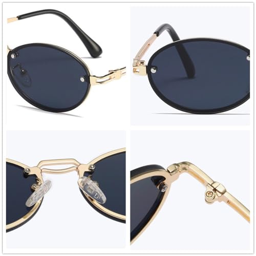 Sunglasses for Men Women Oval Small Sun Glasses UV400 Vintage Eyewear Retro Sunglass3
