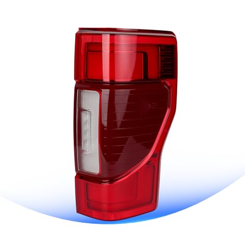Led Tail lights Compatible with 2020 2021 2022 Ford F250 F350 F450 Platinum-Limited w-Blind Spot Rear Taillight Brake Lamp Assembly Replace OEM LC3Z13404E (Right Passenger Side)
