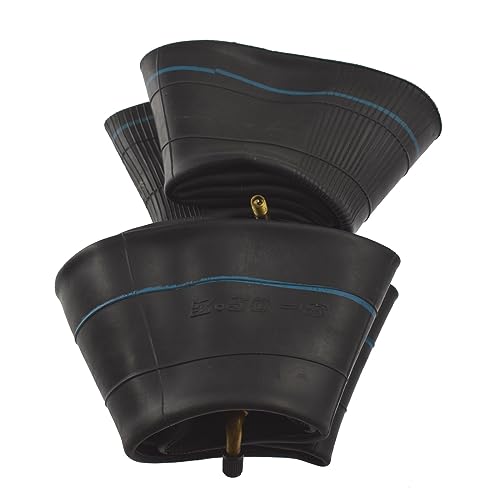 2 x Schubkarren Schlauch 3.50-8 mit TR-87 Winkelventil Ersatz für Sackkarrenrad Rasenmäher HandWagen