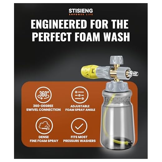 STISIENG Professional Foam Cannon for Car Washing