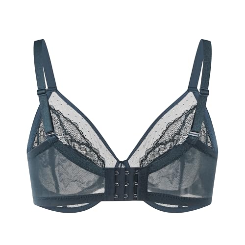 Vukoiswe Minimizer Bra for Women, Plus Size Full Coverage Underwire Bra - image 6
