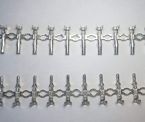 ((40 Pair)) Molex Pin : Male & Female : .093" : 14-20 AWG : 02-09-1104 :