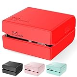 Battery Operated Electric Letter Opener - Letter Openers Envelope Slitter, Envelope Opener, Mail Opener, Universal Envelope Efficient Letter Opener Tool for Office, Home (Red)