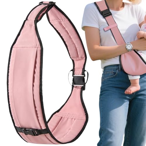 YAOPIU Portabebés portabebés, transportador lateral para bebés, fácil de ajustar, ergonómico, antideslizante, asiento de cadera para compras, al aire libre, paternidad, lactancia, viajes, senderismo