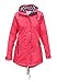 MADSea Damen Regenmantel Friesennerz Zweifarbiges Innenfutter Azalea Pink, Größe:40