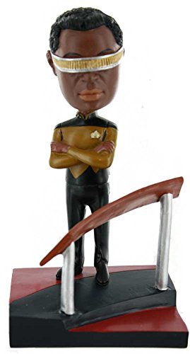 STAR TREK: TNG Geordi La Forge Build-a-Bridge Bobblehead Exclusive