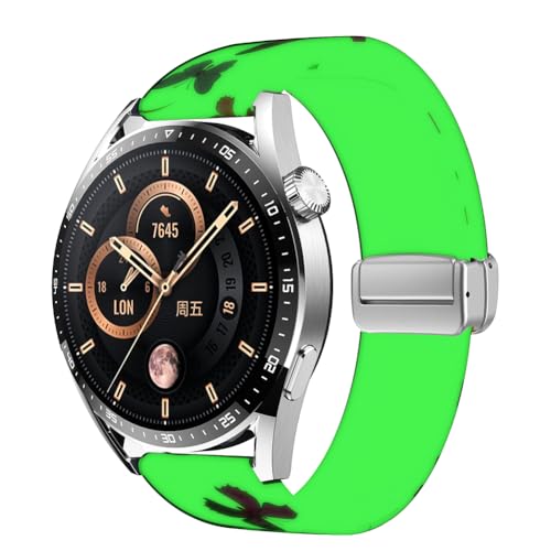 Tyogeephy Correa Compatible con Garmin Forerunner 165/165 music/168/168music, Correas Silicona Mujer Hombre Pulsera Recambio para D2 Air X10/Bounce/vivoactive 5