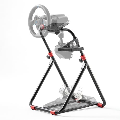 FLAONUSGT Racing Wheel Stand Racing Simulator Cockpit Steering Wheel Stand for Logitech G29 G920 G923 G27 G25 Thrustmaster T300Rs T300Gt T150Rs Supporting TX Xbox PS4 PS5 PC Parts