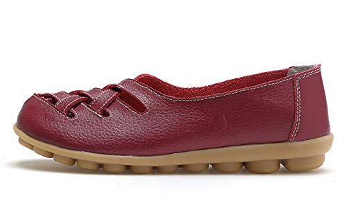 Image of VenusCelia Women's Braided-Nests Walking Flat Loafer