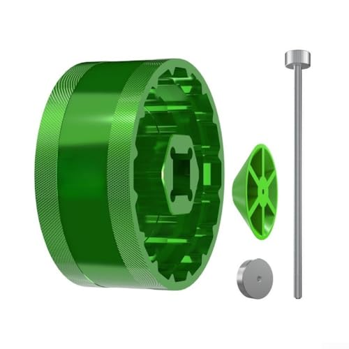 Outil de démontage de pédalier 5 en 1 pour pédalier 44 mm, BBR-60, DUB16T, BB-9100 & FSA-386 – Alliage d'aluminium CNC, léger 95 g (manchon + tige de fixation)