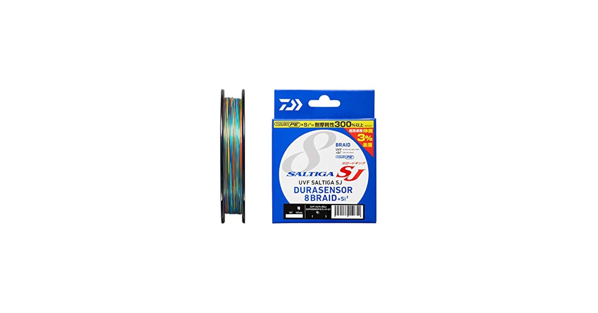 Amazon.com : Daiwa PE Line UVF Saltiga SJ Dura Sensor x 8 +