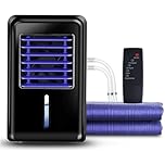 ANGDI Materasso ad Acqua di Raffreddamento, Materasso raffreddato ad Acqua con Telecomando, Sistema di Cuscino di Raffreddamento del Letto, Coprimaterasso refrigerato in PVC, 63x27 Pollici