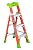 Louisville Ladder 4-foot Fiberglass Cross Step Ladder, 300-Pound Load Capacity, Type IA, FXS1504