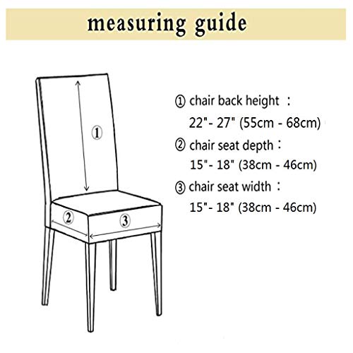 Soulfeel Large Size Spandex Velvet Chair Covers Stretch Dining Chair Slipcovers Spandex Plush Banquet Chair Seat Protector Slipcover Washable Covers For Home Decor （Pack Of 6, Camel） #TOP4