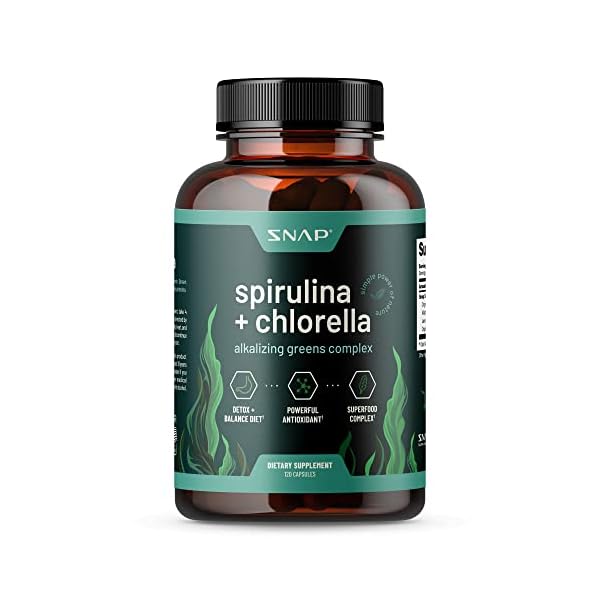 Snap Supplements USDA Organic Spiru...
