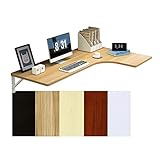 JTGPFC Mesa De Hoja Abatible Montada En la Pared, Banco De Trabajo Plegable, 60cm 80cm 120cm White Negro Teniendo 50kg Mesa para Portátil Mesa Colgante Ahorradora De Espacio, 100X70X50CM/40x28X20IN