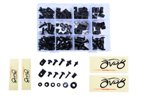 Kit visserie carénages M5 M6 BMW K1300R 2009 2010 2011 2012 2013 2014 noir