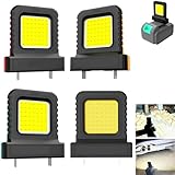 High Brightness Floodlight - for All Power Tool Batteries, Lithium Battery Lighting Light for Electric Tools, Power Tool Lithium Battery Multiple Universal LED Work Lights (Mix-4pc)