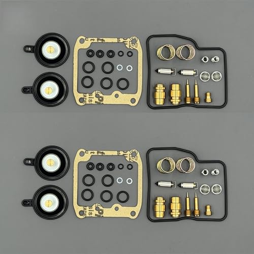 Carburetor Repair Kit for Suzuki Intruder 800 VS800GL 1992-2004 Carb Repair Parts(2 Pack)