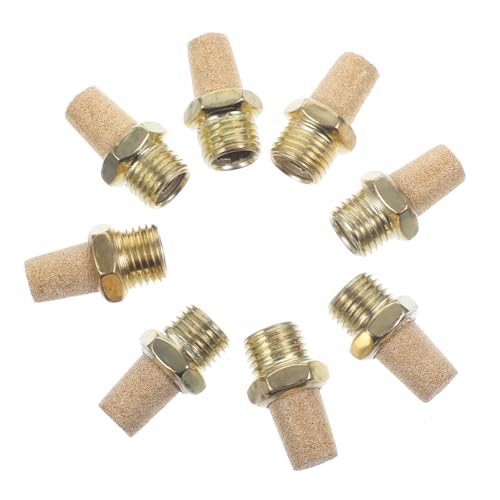 IWOWHERO Noise Reduction Muffler for Compressed Air Pneumatic Mufflers Inch Fitting