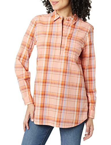 Goodthreads Damen Langärmelige Popover-Tunika aus Gewaschener Baumwolle,...