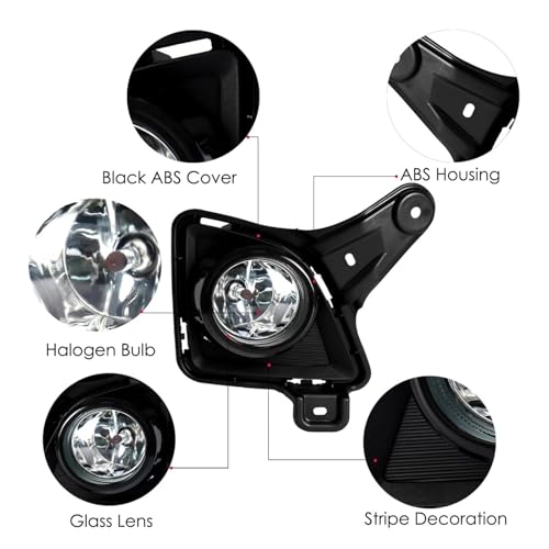 Phares antibrouillard LED jaune puissant 12V pour Hiace 2012 - 4