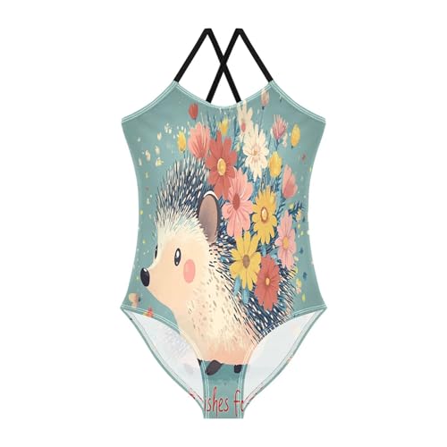 KLL Girls Swimsuit 1 Piecing Beach Swimwear Toddler Girl Bathing Suit