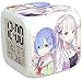 Wtinixtg Emilia Rem Educational Edition Wentylator Peryferyjczny Elektroniczny Clockre: Życie w innym świecie z Zero Anime Kolorowe Luminous Budzik Creative Urodziny Prezent Elektroniczny Zegar