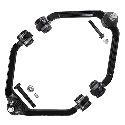 Image of Detroit Axle - Front End 12pc Suspension Kit for Ford Ranger Mazda B3000 B4000, 2 Upper Control Arms 2 Lower Ball Joints Inner & Outer 4 Tie Rods 2 Boots 2 Sway Bars Replacement