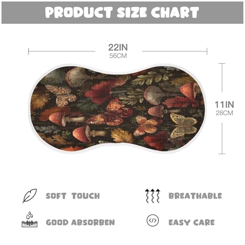 Kigai Purple Flower Baby Burp Cloths Extra Soft and Absorbent Burping Rags Cotton Burping Clothes Baby Washcloths for Newborn Boys Girls - 2 Pack4