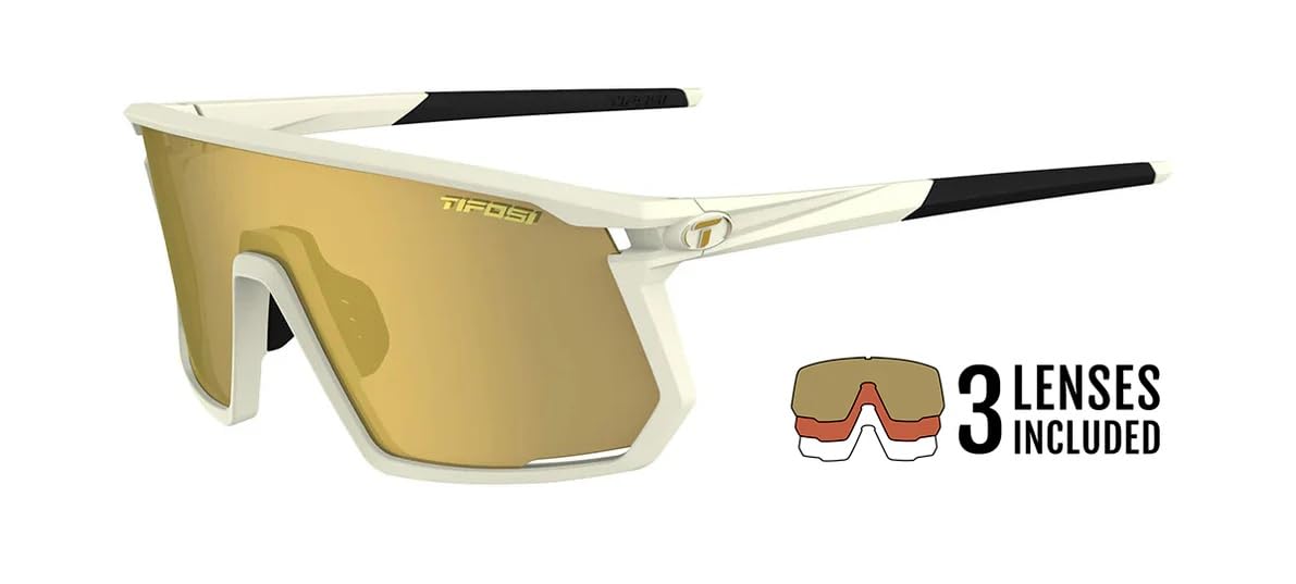 Tifosi Optics Moab Sunglasses (Sahara (Clarion Gold/AC Red/Clear))