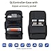 Cxinesbag DJ Controller Case Compatible with Pioneer DDJ-FLX4/DDJ-400/DDJ-REV1 - Thick Padded DJ Backpack with Multi-Pocket for Accessories, Adjustable Strap, 22×13×4.5in