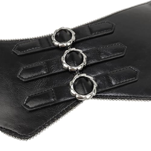 Retros Elastic Wide Waist Belt Comfortable Belt Unique Styles Waistband For Confident Look3