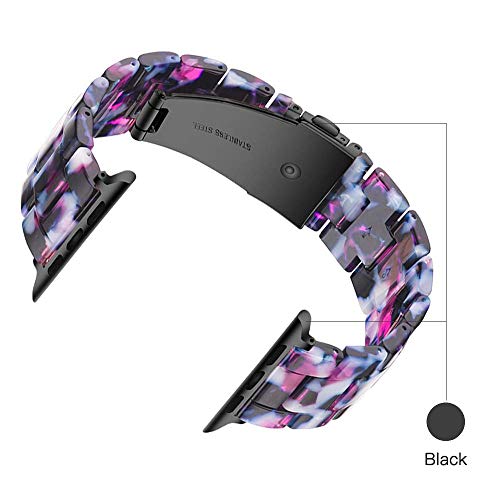 Image of Light House Apple Watch Bands-Fashion Lightweight Resin iWatch Bands for Women Men 38mm /40mm /41mm /42mm(Series 11 10), 49mm /46mm /45mm /44mm /42mm(S 3 2 1), Compatible with Apple Watch Series 11 SE 10 9 8 7 6 5 4 3 Ultra