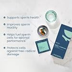 Bird&Be Male Fertility Supplements - Men's Prenatal Vitamins for Sperm Support + Preconception Health, Motility & Count – With L-Carnitine, Extra CoQ10 Boost, DHA – All in One Male Fertility Power Pack